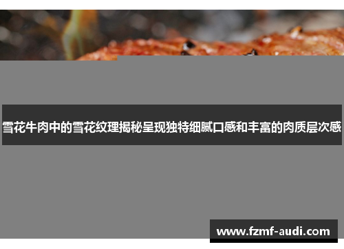 雪花牛肉中的雪花纹理揭秘呈现独特细腻口感和丰富的肉质层次感